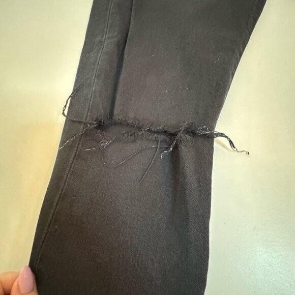 Levi’s Wedgie High-Waisted Black Straight Leg Jeans – Size 27 - Picture 15 of 16